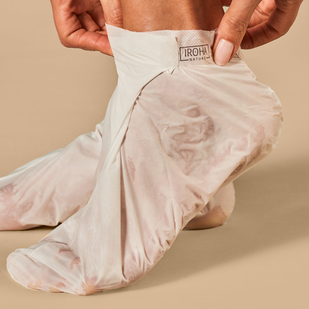 Les Chaussettes Masque Réparatrices Pêche