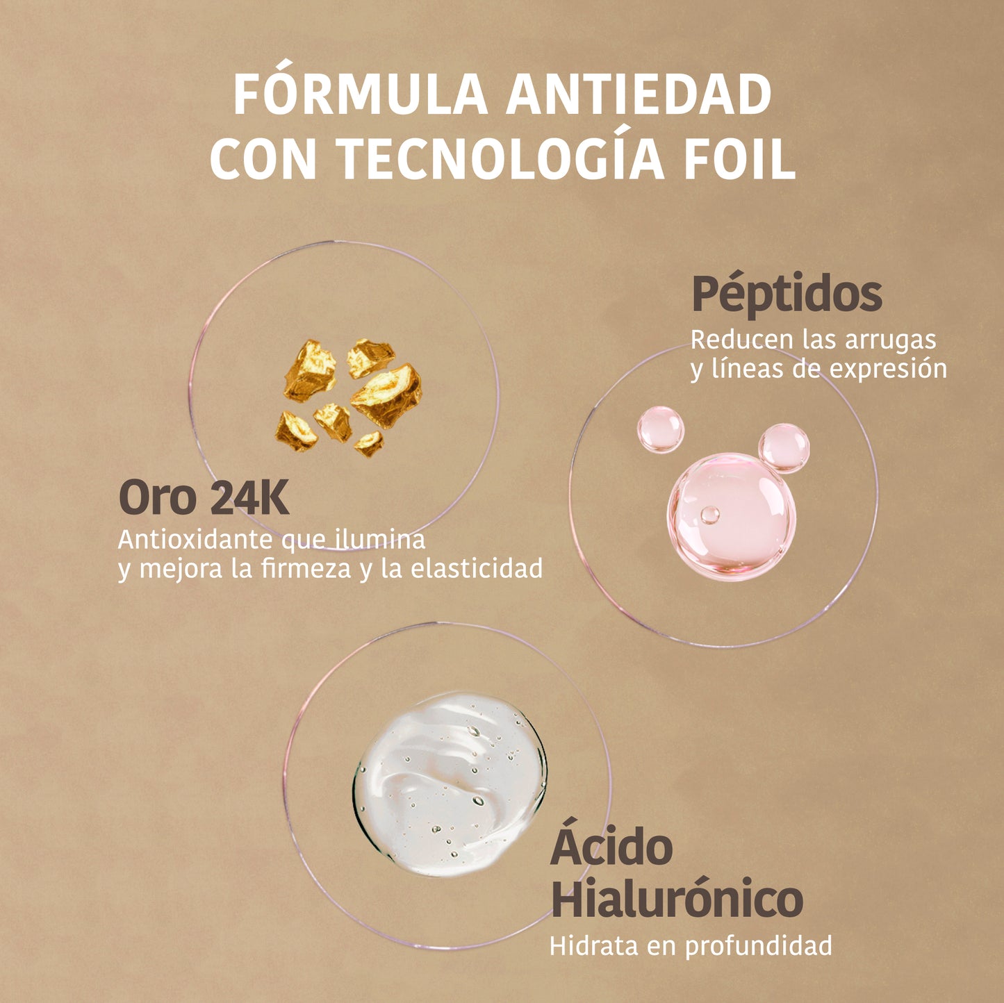Patchs contour des yeux anti-âge GOLD + Peptides