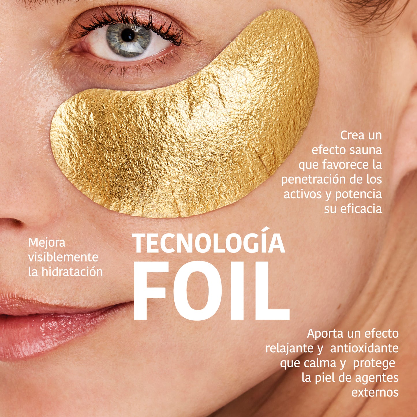Patchs contour des yeux anti-âge GOLD + Peptides