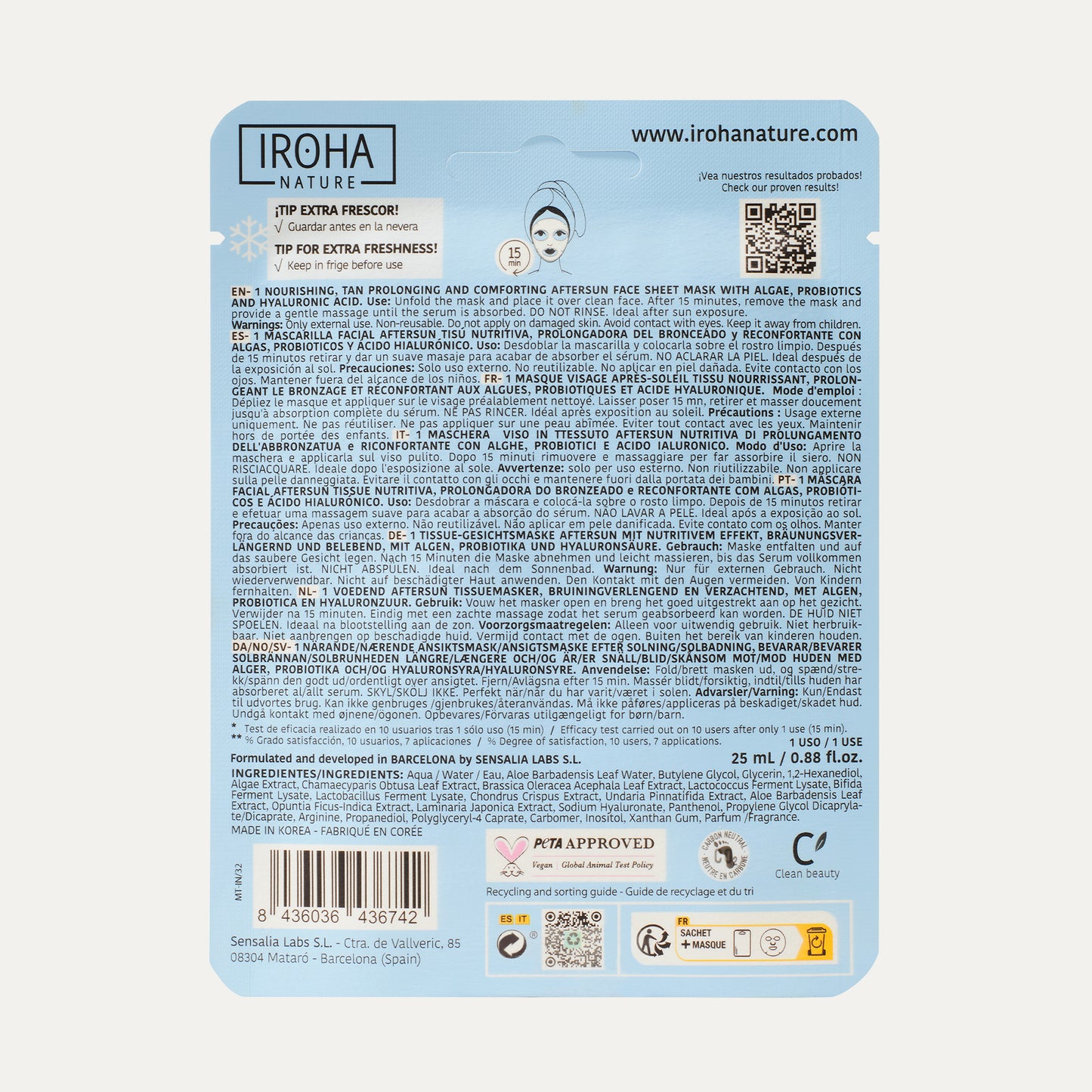 Masque Aftersun Nourrissant