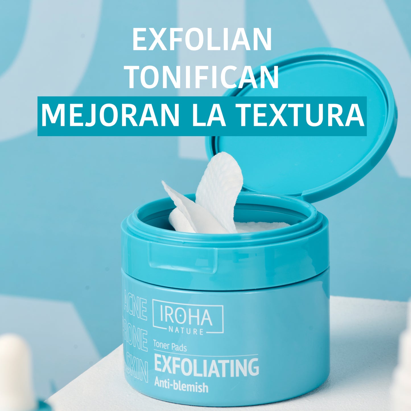 Disques toniques exfoliants - Acné