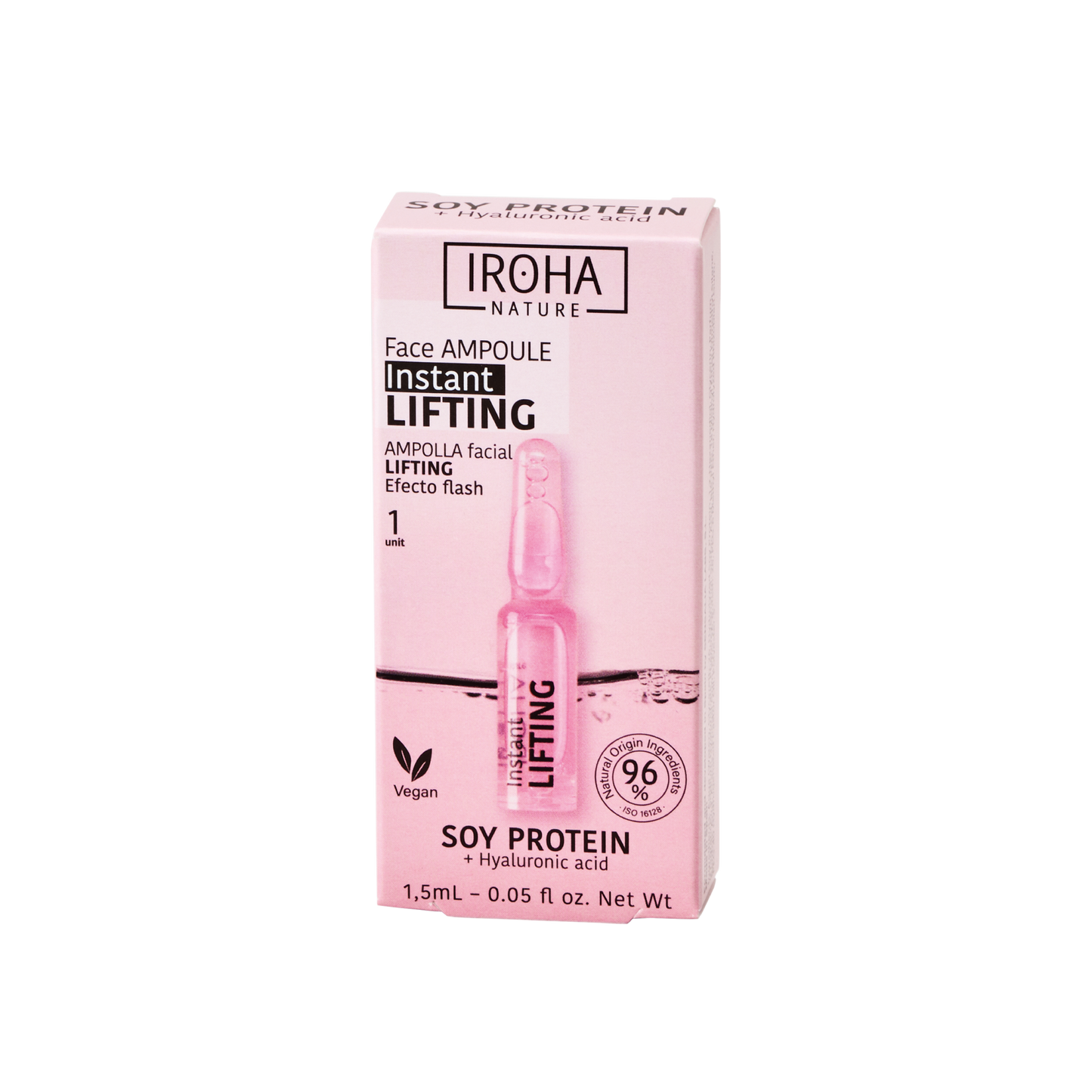 Ampoule Flash Lifting Protéine de Soja