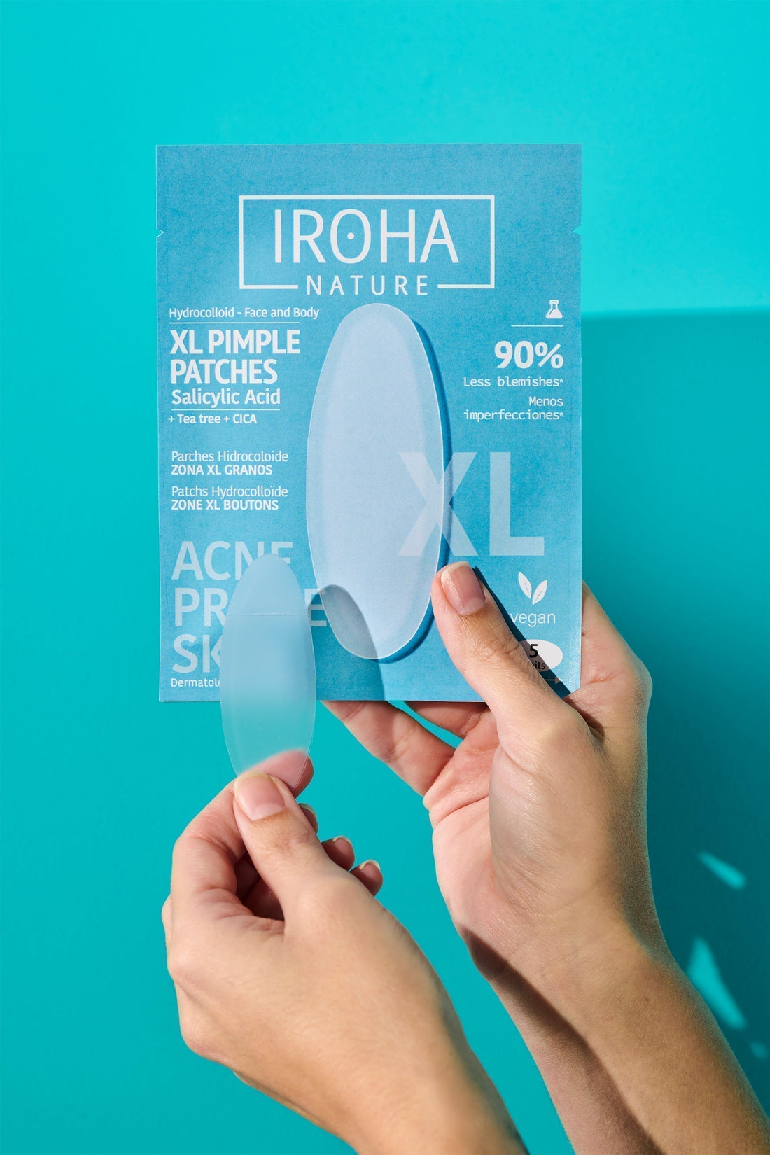 Parches XL: La nueva solución para eliminar un brote de granos