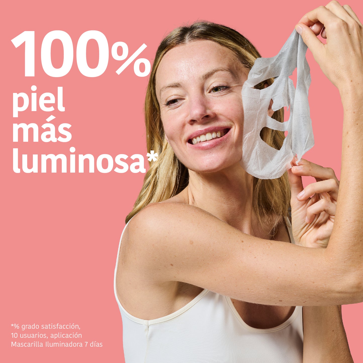 Masque illuminateur à la vitamine C