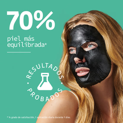 Masque au charbon équilibrant