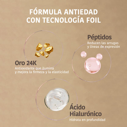 Patchs contour des yeux anti-âge GOLD + Peptides