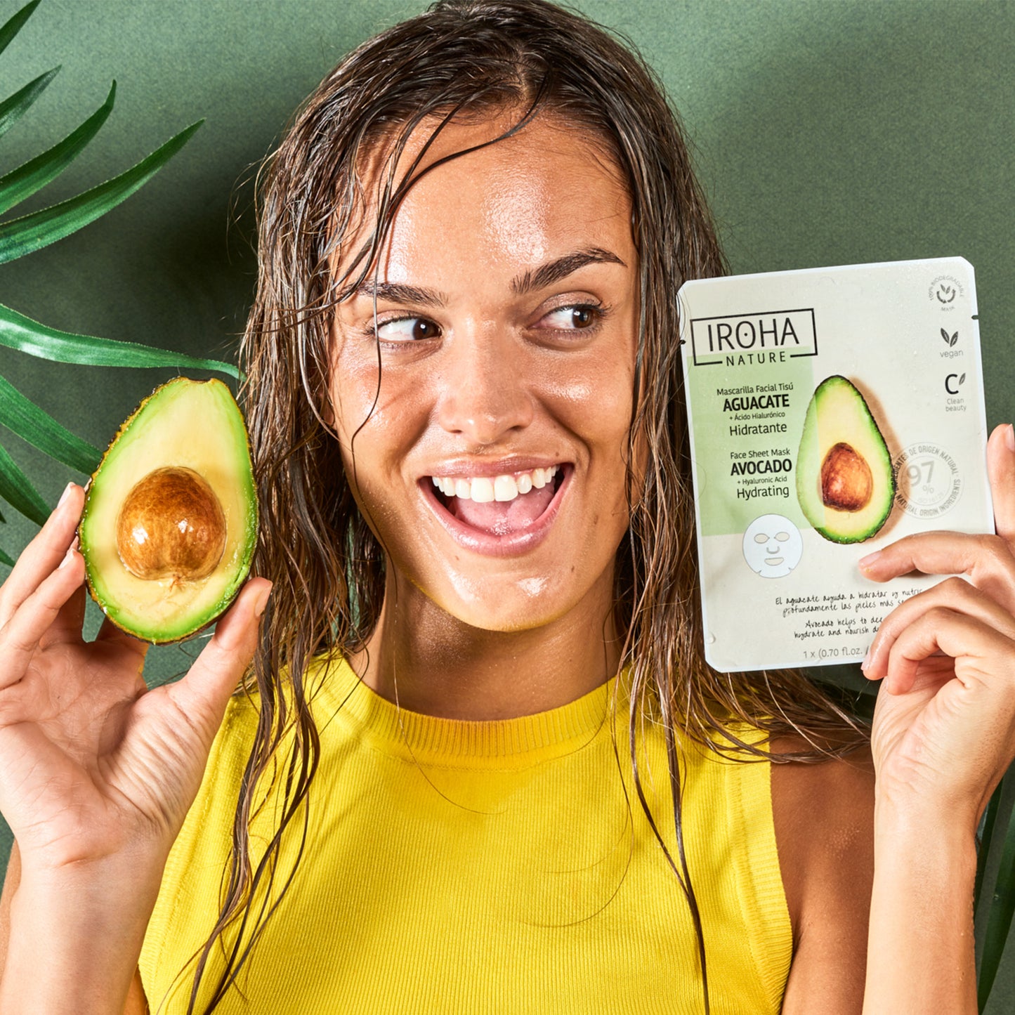 Masque hydratant à l'avocat