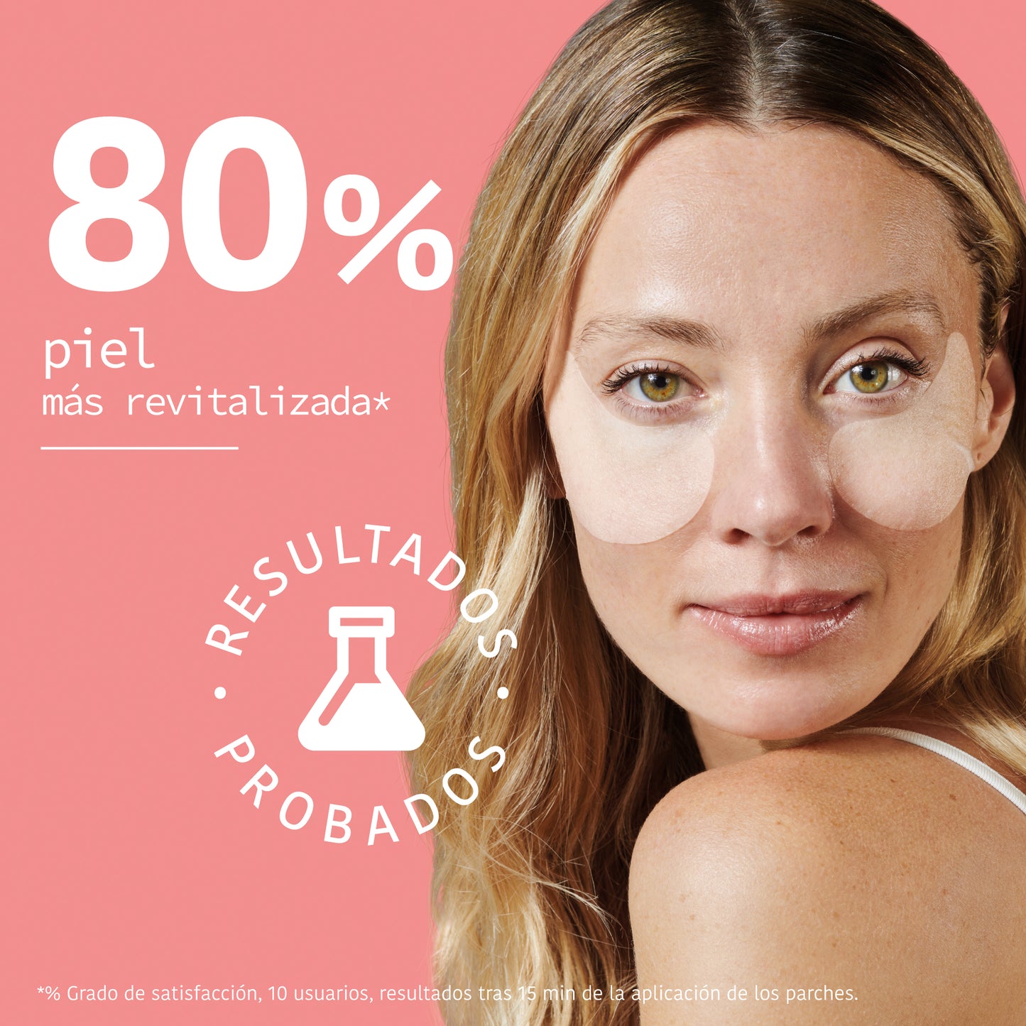 Patchs yeux anti-fatigue à la vitamine C