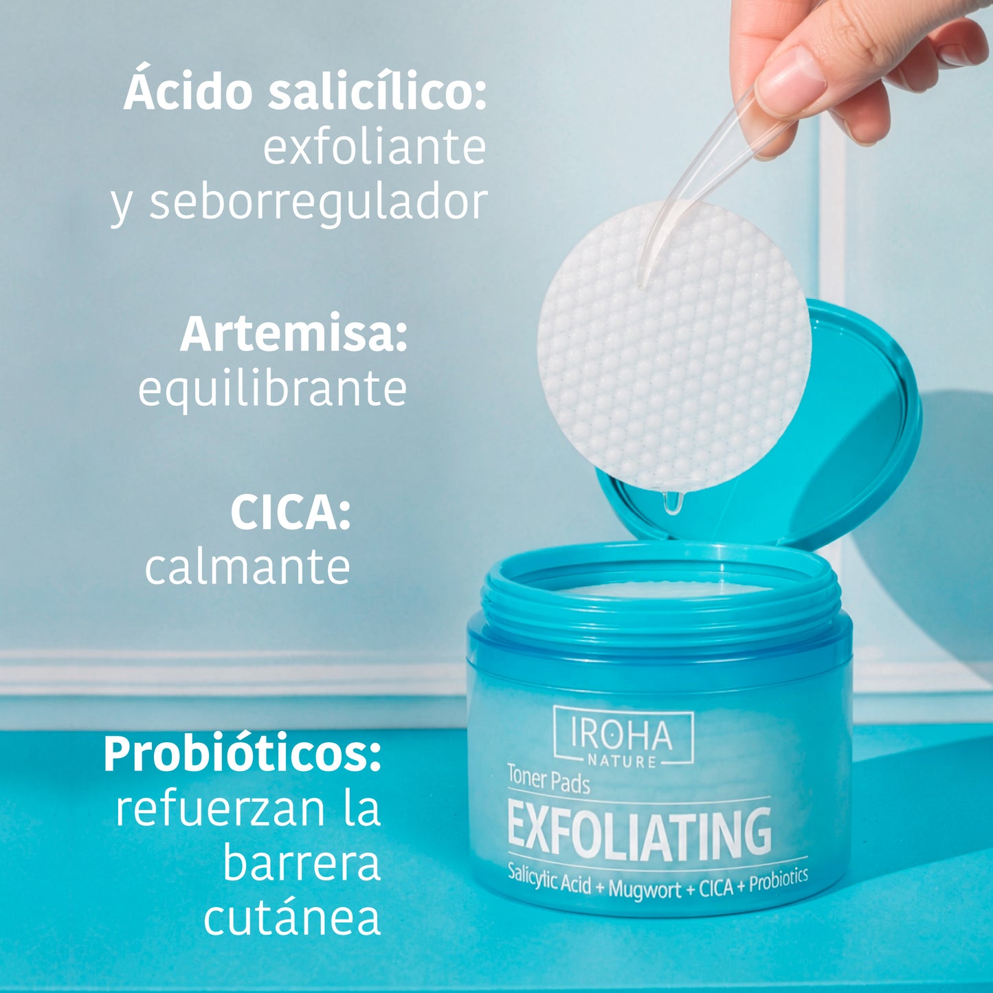 Disques Toniques Exfoliants - Acné