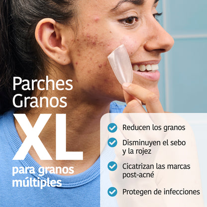 Patchs XL pour les boutons - Acide salicylique