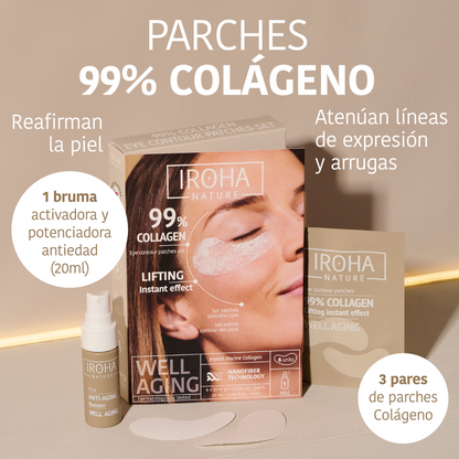 Patchs pour les Yeux 99 % Collagène