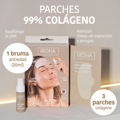 Patchs frontaux au collagène 99 %