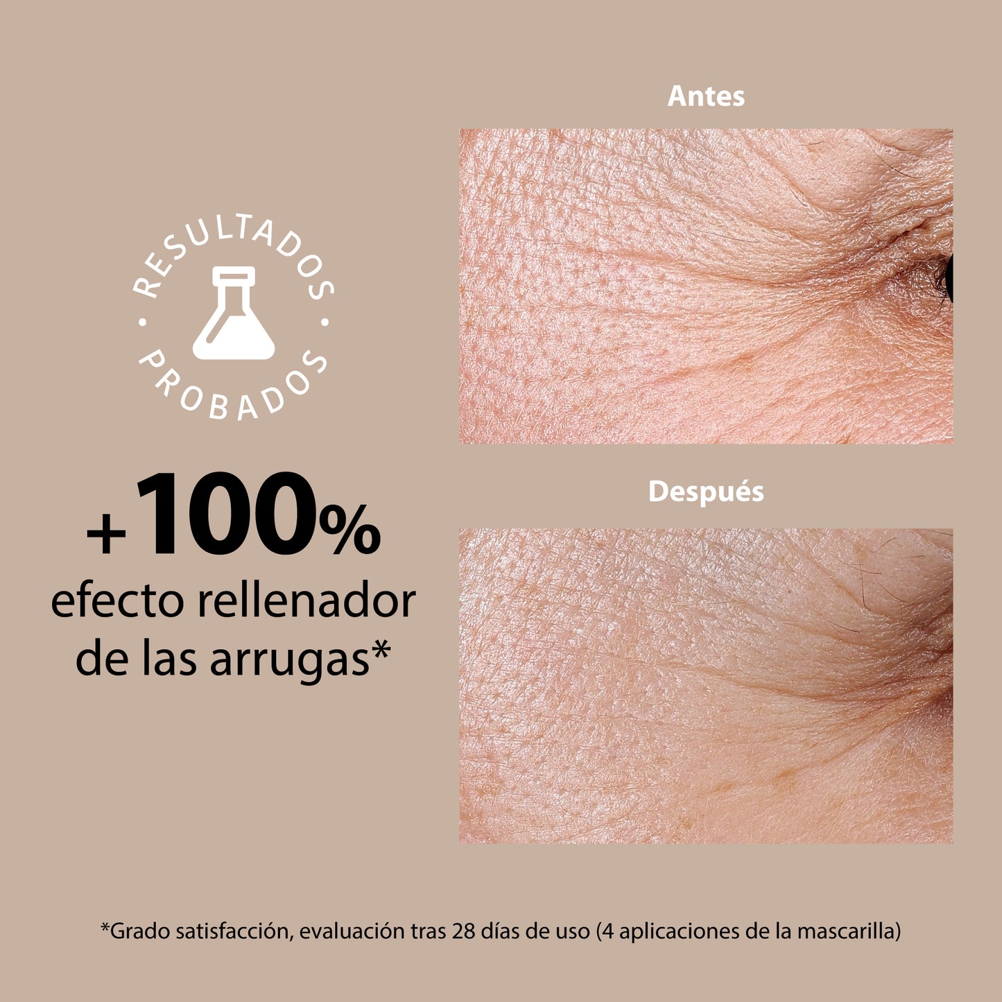 Mascarilla Reafirmante Hidrogel Glass Skin con Colágeno