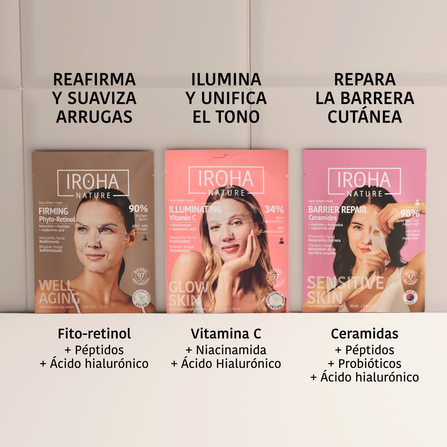 Lot MASK PARTY – Kit 3 Masques en Tissu
