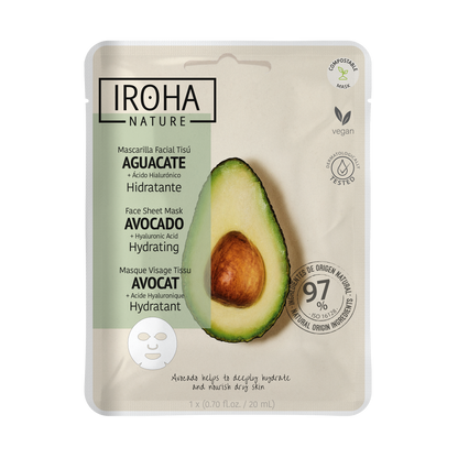 Masque hydratant à l'avocat