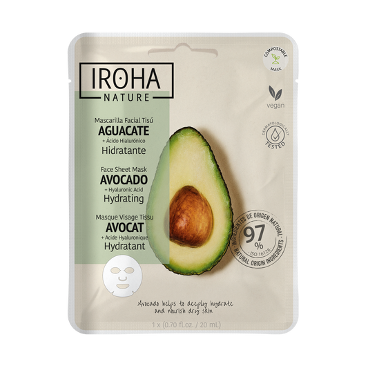 Masque hydratant à l'avocat