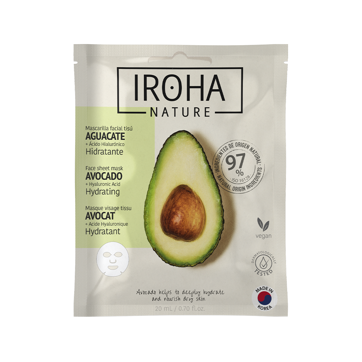 Masque Hydratant à l'Avocat