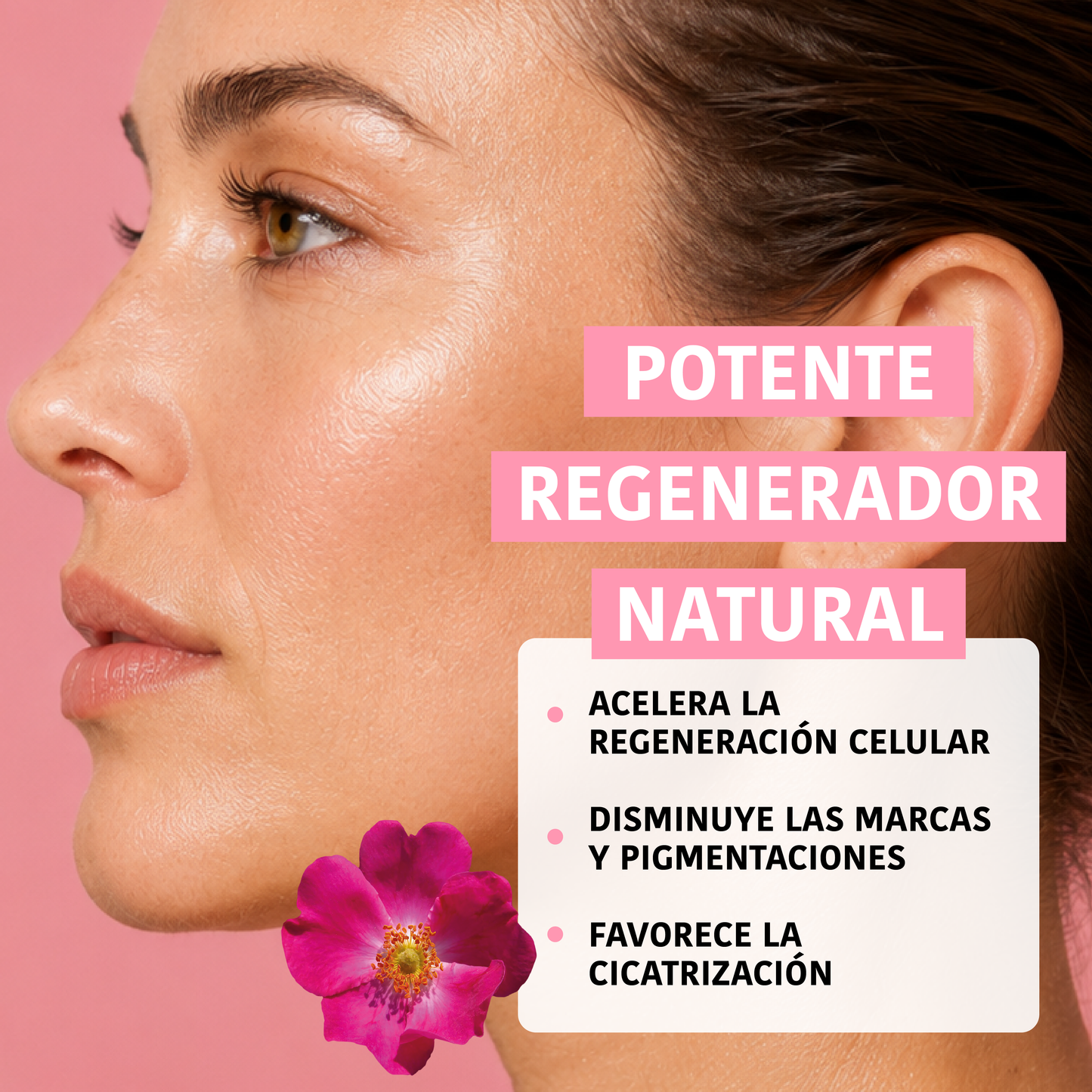Mascarilla Facial Antiedad Global con Rosa Mosqueta