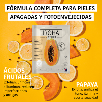 Mascarilla Facial Peeling AHA con Papaya