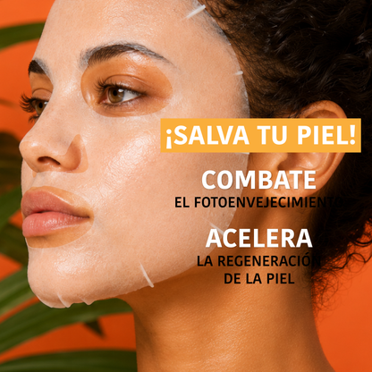 Mascarilla Facial Peeling AHA con Papaya