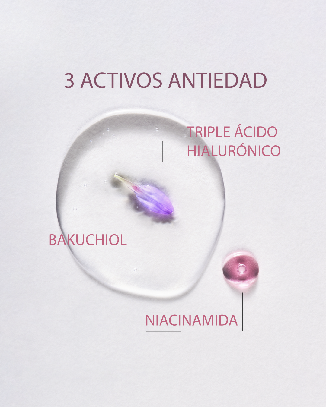 Pack 15 Guantes Mascarilla Antiedad Triple AH con Bakuchiol y Niacinamida