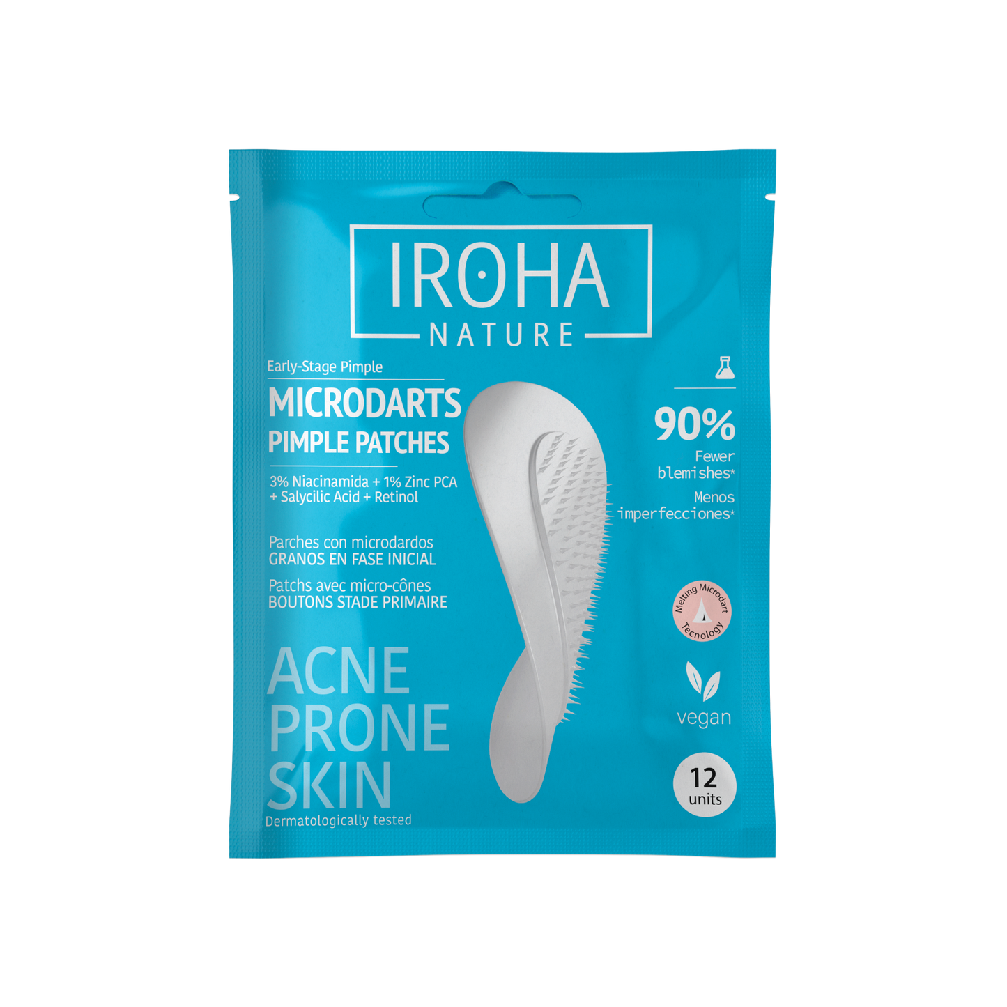 Patchs Boutons Micro-dards à l’Acide Salicylique