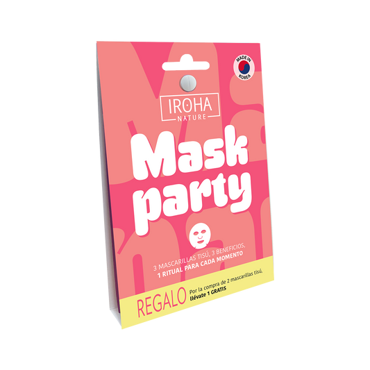 Lot MASK PARTY – Kit 3 Masques en Tissu