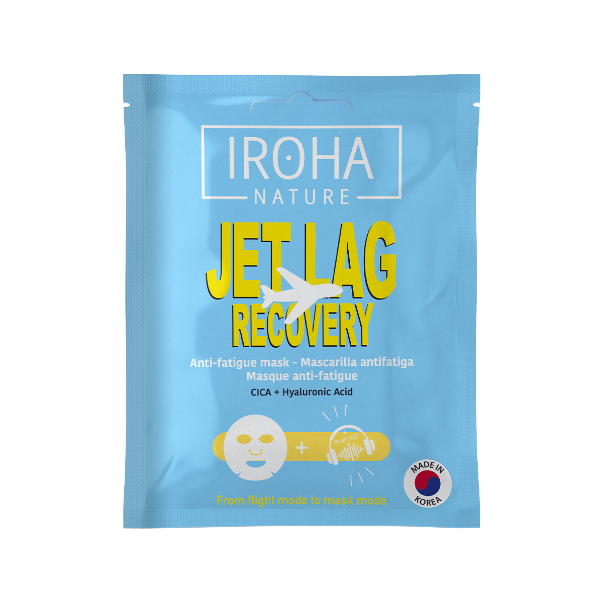 Masque JET LAG RECOVERY Anti-fatigue au CICA