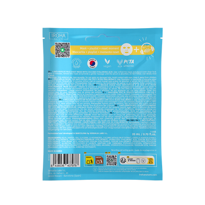 Masque JET LAG RECOVERY Anti-fatigue au CICA