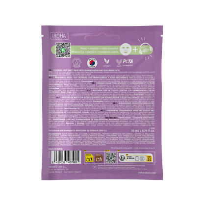 Mascarilla MINDFUL RITUAL Calmante con Ashwagandha
