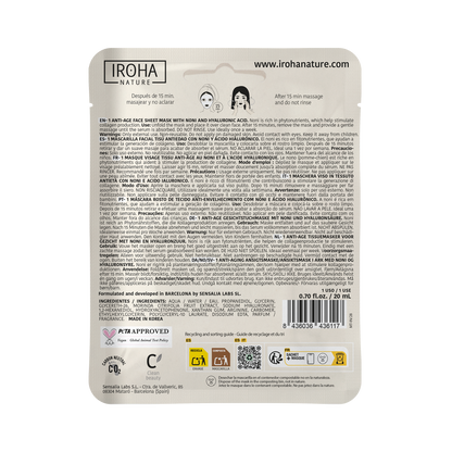 Masque Anti-âge au Noni