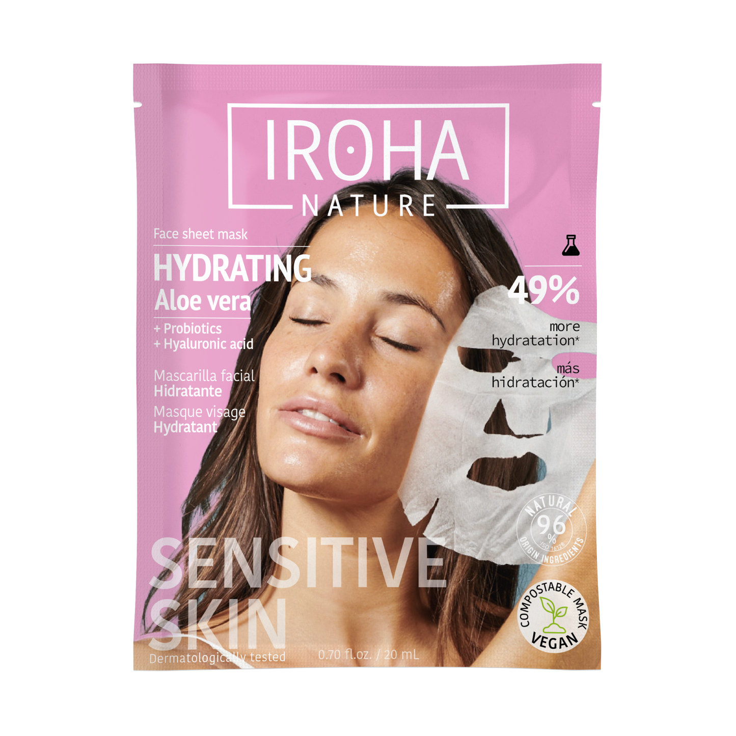 Masque hydratant à l'aloe vera