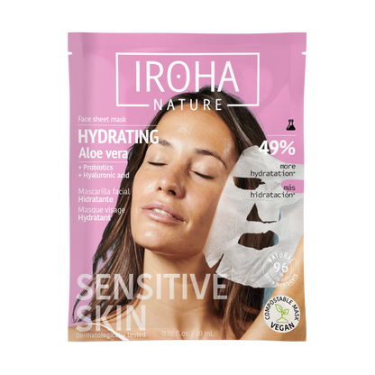 Masque hydratant à l'aloe vera