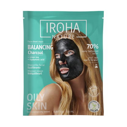 Masque au charbon équilibrant