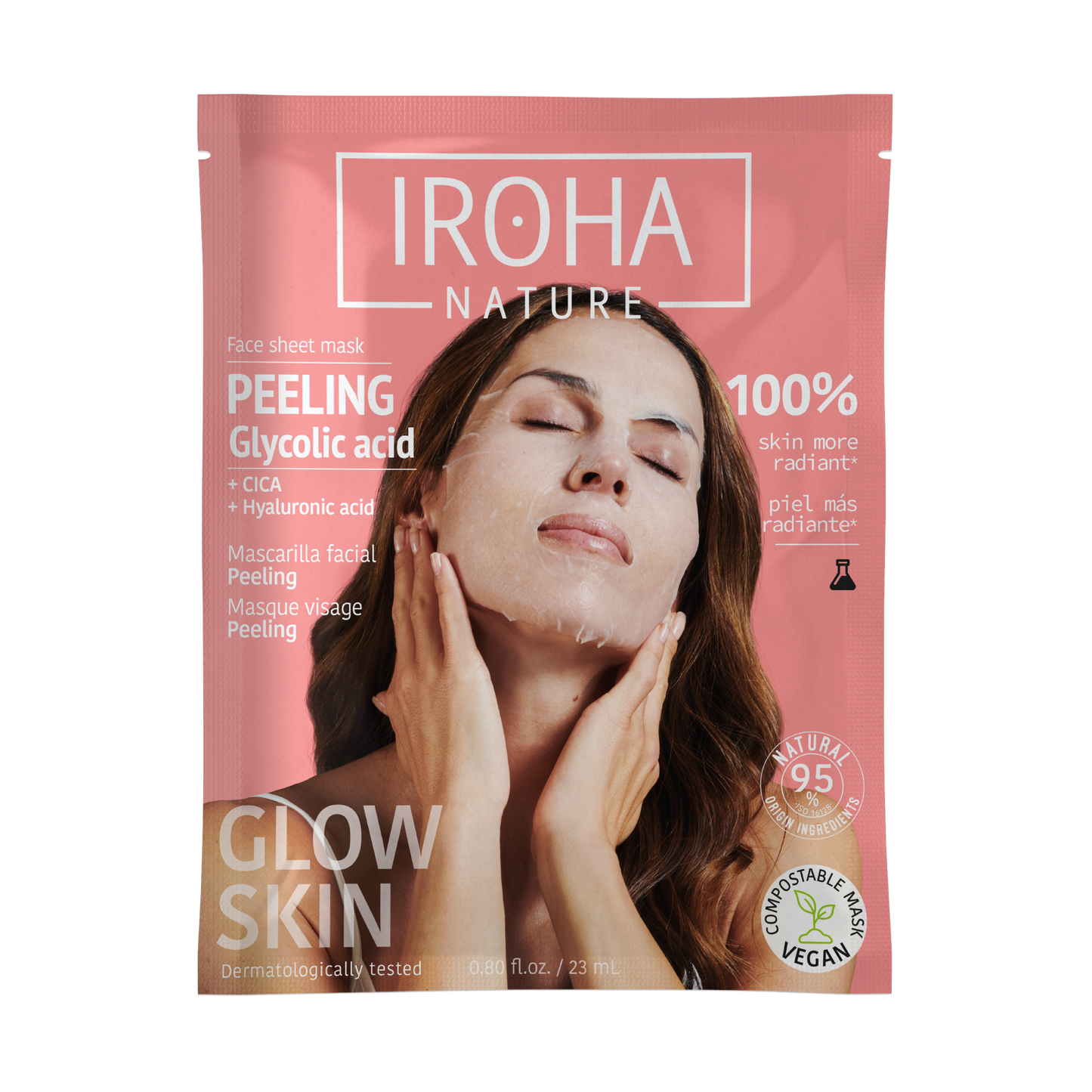Masque peeling à l'acide glycolique
