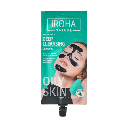 Masque peel-off au charbon nettoyant en profondeur
