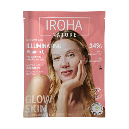 Masque illuminateur à la vitamine C