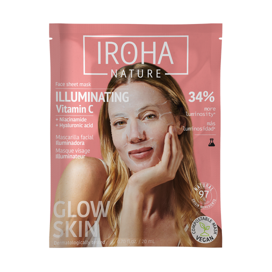 Masque illuminateur à la vitamine C