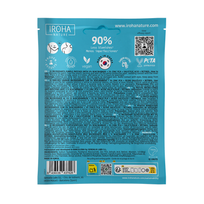 Patchs boutons à micro-dards à l’Acide Salicylique