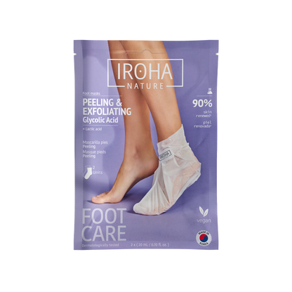 Chaussettes Peeling et Exfoliantes à l'Acide Glycolique