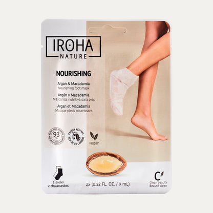 Les Chaussettes Masque Nourrissantes à l'Argan