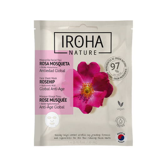 Mascarilla Facial Antiedad Global con Rosa Mosqueta
