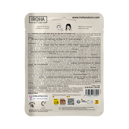 Masque purifiant à l'arbre à thé